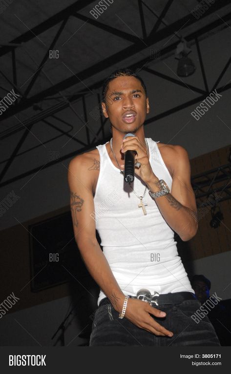 Trey Songz Concert Image & Photo (Free Trial) | Bigstock Trey Songz Shirtless, Trey Songz, Photo Image, Stock Photos, Concert, Photography