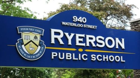 A school council meeting next week will bring forward a recommendation to change the name of Ryerson Public School in London, Ont. after growing calls from parents and community members. Canada School, School Council, Residential School, Canada History, Residential Schools, Canadian History, Name Change, School System, School Board