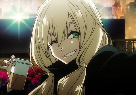 Kekkai Sensen, Green Eyes, Anime Character, Blonde Hair, Blonde, Green, Hair, Anime, White