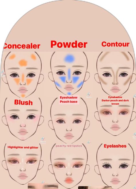 Make Up Tutorial Step By Step, Makeup Tutorials Step By Step, Celebrity Makeup Tutorials, Zero Makeup, Makeup Layout, Taking Out The Trash, Asian Makeup Tutorials, Makeup Tutorial Step By Step, Simple Makeup Tips