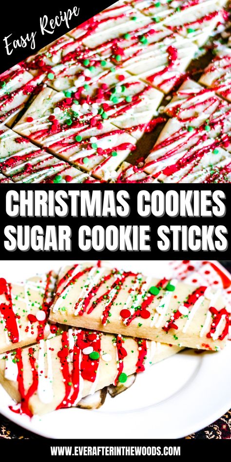 christmas cookies Cookie Dunkers, Cookie Dippers, Santa Desserts, Linzer Tart Cookies, Cookie Dipper, Easy Sugar Cookie Dough, Chocolate Cherry Cookies, Sugar Cookie Recipe, Easy Sugar Cookies