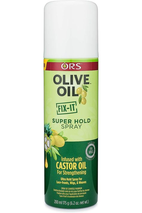 ORS Olive Oil FIX-IT Super Hold Spray 7 Ounce (Pack of 2) Wig Colors, Fix It, Olive Oil, Lace Front, Beauty And Personal Care, Hold On, Black Women, Wigs, Spray