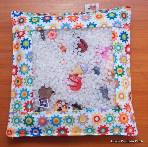 Quilt Book, Sensory Bags, Fidget Blankets, Fidget Quilt, I Spy, Sewing Gifts, Sensory Toys, Sewing For Kids, Baby Sewing