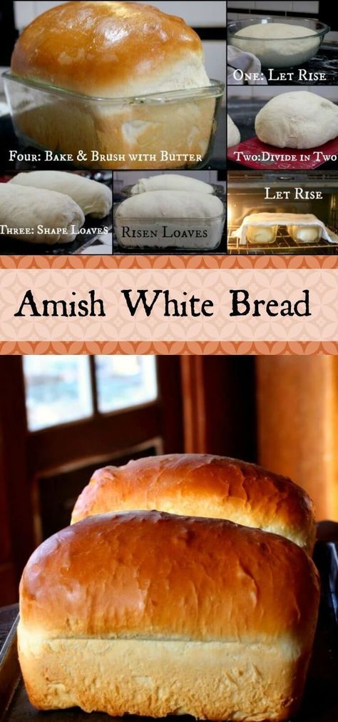 Honey Buttermilk Bread, Amish Food, Amish White Bread, Mennonite Recipes, Amish Bread, Buttermilk Bread, Pudding Chia, Pembuat Roti, Homemade Sandwich