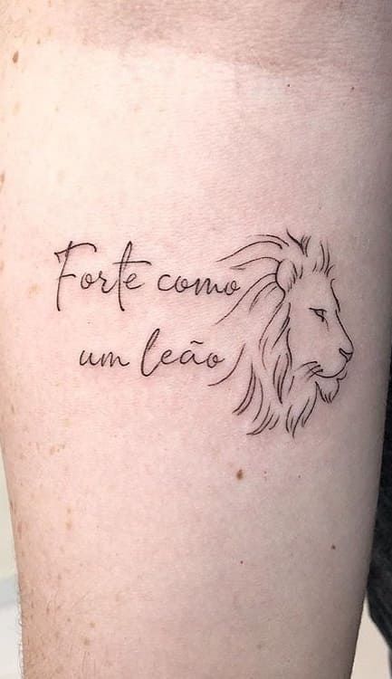 Small Lion Tattoo For Women, Simple Lion Tattoo, Disney Inspired Tattoos, Small Lion Tattoo, Globe Tattoos, Cursive Tattoos, Pink Tattoo, Leo Tattoos, Alien Tattoo