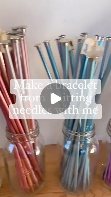 What To Do With Old Knitting Needles, Smashed Knitting Needle Bracelet Diy, Knitting Needle Jewelry Diy, Knitting Needle Bracelets, Knitting Needle Bracelet Diy, Knitting Needle Jewelry, Diy Metal Bracelets, Star Wars Jewelry Diy, What To Do With Old Jewelry