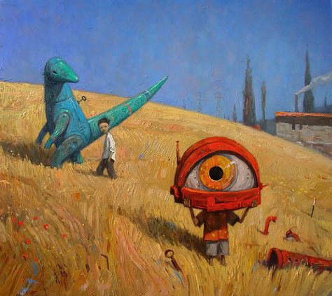 talesfromoutersuburbia:  One of Shaun Tan’s works from his upcoming picture book Shaun Tan, Shel Silverstein, Art And Illustration, Australian Artists, Childrens Illustrations, Children's Book Illustration, New Classic, Children Illustration, Book Illustration