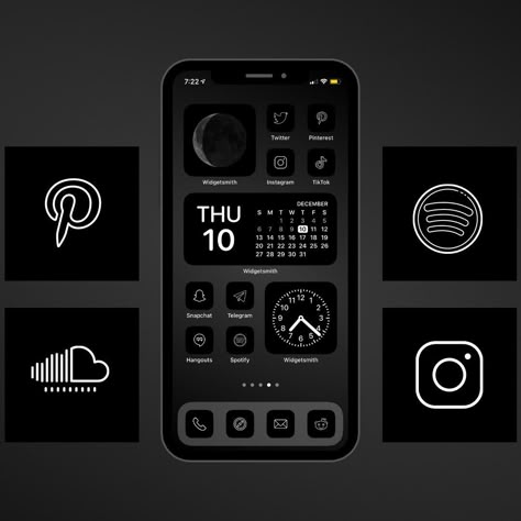 Iphone Home Screen App Icons, Home Screen Customization, Iphone Customization Ideas Aesthetic, Iphone Customization, Widget Smith, Iphone Customization Ideas, Home Screen Layout, Iphone Home Page, App Home Screen