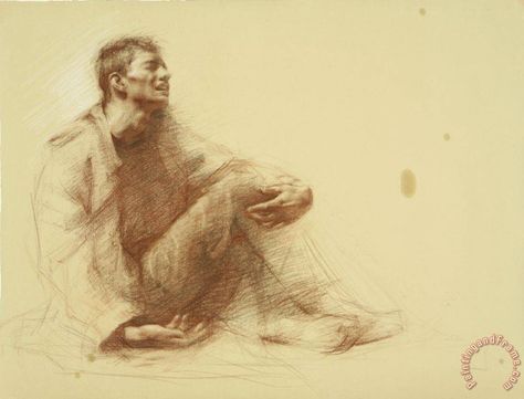 Painting Juliette Aristides | Grief painting - Juliette Aristides Grief Art Print Juliette Aristides, Figurative Drawing, Figure Sketching, Powerful Art, Toned Paper, Gcse Art, Guy Drawing, Visual Representation, Figure Painting