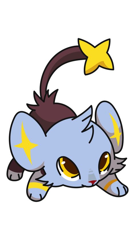 Luxray Fanart, Shinx Art, Pokemon Shinx, Blue Pokemon, Fanart Pokemon, Running Drawing, Baby Pokemon, Pokemon Painting, Pokemon T