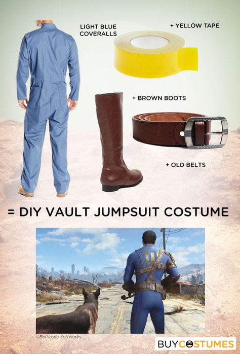 Fallout Jumpsuit, Fallout Party, Fallout Theme, Jumpsuit Diy, Fallout Costume, Fallout Props, Fallout Cosplay, Vault Dweller, Jumpsuit Costume