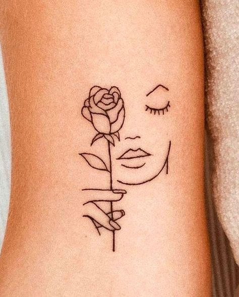 Simple Girl Tattoos, Small Wave Tattoo, Shin Tattoo, Small Girly Tattoos, Small Tats, Female Tattoos, Omerta Tattoo, Men Tattoos