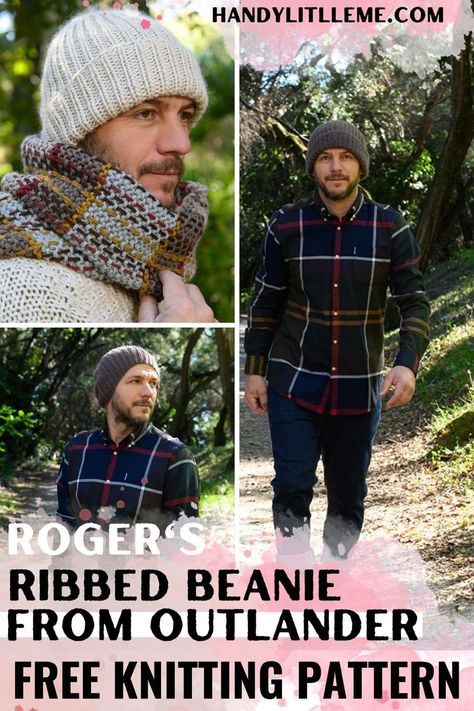 Wool Hat Pattern, Mens Hat Pattern, Mens Knit Beanie, Beanie Knitting Pattern, Outlander Season 4, Knitting Abbreviations, Beanie Knitting Patterns Free, Winter Knitting, Knit Beanie Pattern