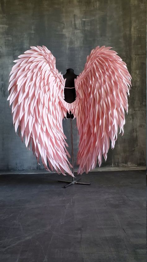 Angel Wings Cosplay, Pink Angel Wings, Ali D'angelo, Wings Cosplay, Angel Wings Costume, Cosplay Wings, Angel Wings Art, Pink Angel, Angel Costume