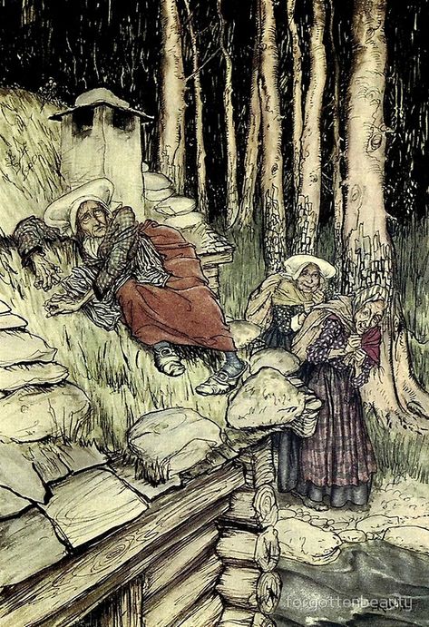 Peer Gynt, John Howe, Mill House, Arthur Rackham, The Mill, Fairytale Art, House Roof, Literature Art, Grimm