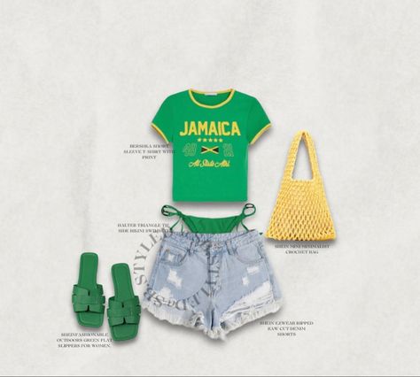 Jamaica Vacation Outfits, Vacay Aesthetic, Brazil Trip, Jamaica Outfits, Swimsuit Aesthetic, Vacation Fits, Vacation Outfits Women, Mexico Cruise, Cute Vacation Outfits