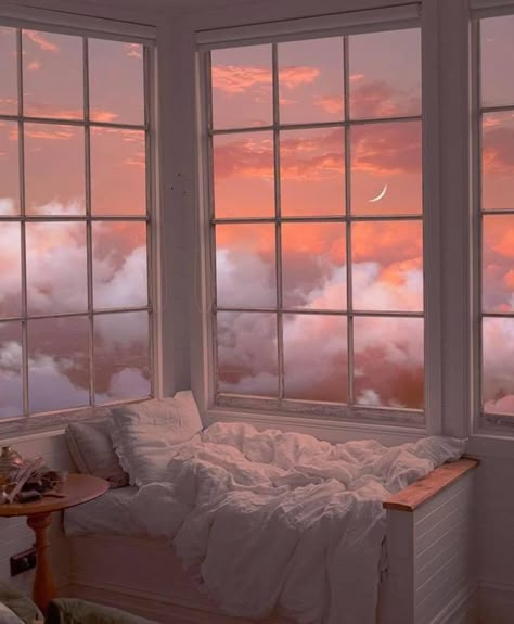 Redecorate Room, Dream Core, Pastel Pink Aesthetic, Aesthetic Rooms, Waiting Rooms, Dream Rooms, Pretty Places, Sky Aesthetic, Pastel Aesthetic