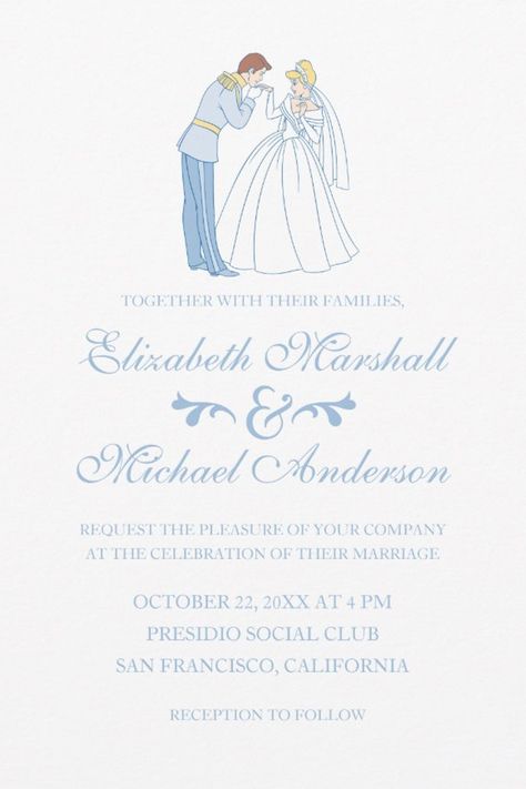 Cinderella Wedding | Classic Invitation
Classic Cinderella & Prince Charming Wedding Invitation Princess Wedding Invitations, Cinderella Wedding Invitations, Cinderella Prince Charming, Cinderella Wedding Theme, Disney Wedding Invitations, Fairytale Wedding Invitations, Cinderella Prince, Prince Theme, Charming Wedding