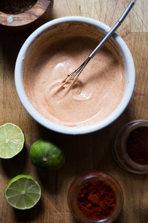 How to make Chipotle Mayo (aka Mexican Secret Sauce) – a simple 5 minute sauce that everyone should know about to give meals a huge BURST of flavor! Vegan adaptable, GF! Dairy Free Chipotle Sauce, Easy Chipotle Mayo, Vegan Burrito Sauce, Mexican Aioli, Burrito Sauce Recipe Simple, Chipotle Mayo Recipe Easy, Burrito Sauce, Mexican Sauce, Chipotle Aioli