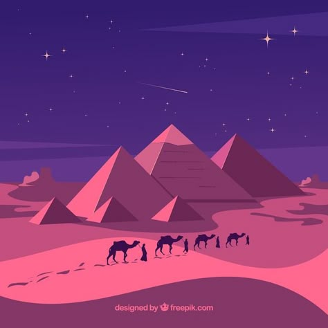 Rivers In The Desert, Pyramids Egypt, Ancient Egyptian Goddess, Minimalist House Design, Vector Portrait, Fantasy Art Landscapes, In The Desert, Photo Craft, Packaging Design Inspiration