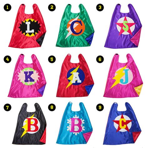 Custom Halloween Costumes, Super Hero Cape, Superhero Classroom, Superhero Cape, Toddler Birthday Gifts, Superhero Gifts, Capes For Kids, Big Sister Gifts, Superhero Capes