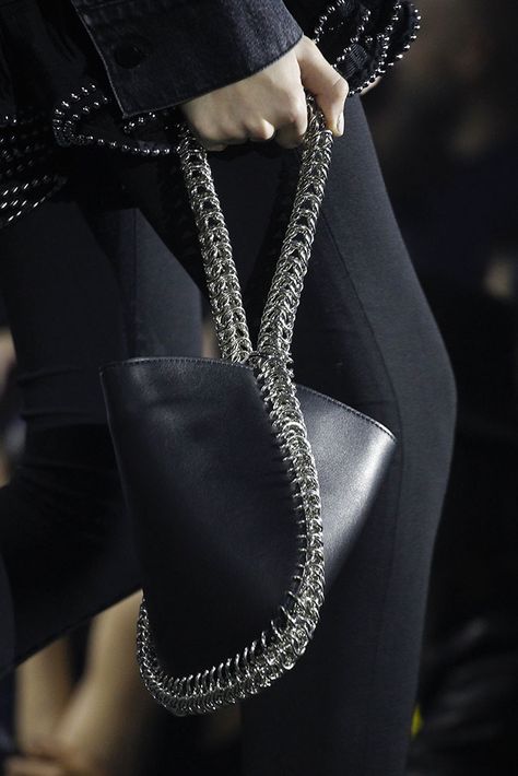 For Fall 2017, Alexander Wang Contemplates the Heavy Metal Fanny Pack and Beyond - PurseBlog Diy Clutch Bag, Best Designer Bags, Bag Trends, Fall 2017, Stylish Bag, Shoes Booties, Bags Designer Fashion, Looks Vintage, Bago