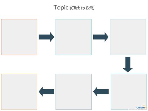 Editable sequence chart template that can be printed easily. You can add more boxes and lengthen the sequence. Plus you can add colors and different styles. You can edit this template and create your own diagram. Creately diagrams can be exported and added to Word, PPT (powerpoint), Excel, Visio or any other document.  #SequenceChart #SequenceChartTemplate #SequenceDiagram Conceptual Diagram, Sequence Diagram, Geologic Time Scale, Flow Map, Process Flow Diagram, Diagram Template, Sequencing Pictures, Scarlet Letter, Minecraft Coloring Pages