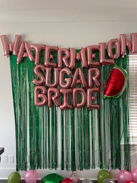 bachelorette theme idea Watermelon Bridal Shower Ideas, Watermelon Bachelorette Party, Orange Themed Bachelorette Party, Fruit Themed Bachelorette Party, Strawberry Bachelorette Party, Citrus Bachelorette Theme, Fruit Bachelorette Party, Fruit Theme Bachelorette, Hawaiin Theme Bachelorette