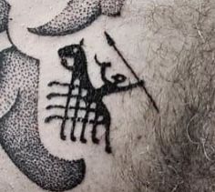 Norse Pagan Tattoo, Sleipnir Tattoo, Viking Head Tattoo, Norse Wolf Tattoo, Small Nordic Tattoo, Germanic Tattoos, Anglo Saxon Tattoo, Norse Patterns, Nordic Tattoos