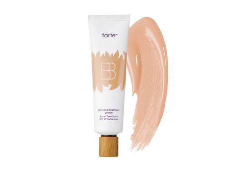 tarte-bb-tinted-primer Tinted Primer, Blurring Primer, Sensitive Skin Care, Makeup Primer, The Foundation, Face Sunscreen, Skin Care Women, My Skin, Powder Brush