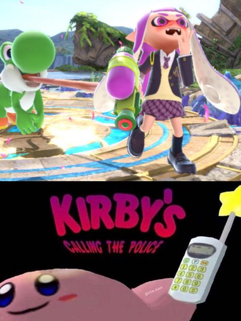 oh noes! Yoshi's back at it again! http://bit.ly/2Wahr3n Super Smash Bros Funny, Super Smash Bros Game, Mario Funny, Super Smash Bros Memes, Smash Bros Funny, Kirby Memes, Splatoon Memes, Nintendo Super Smash Bros, Kirby Character