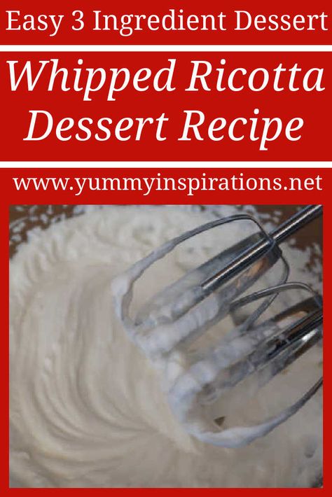 Ricotta Cheese Pudding, Ricotta Cheese Recipes Dessert Low Carb, Ricotta Recipes Dessert Easy, Healthy Ricotta Recipes Dessert, Easy Ricotta Dessert, Ricotta Desserts Easy, Sweet Whipped Ricotta, Riccota Cheese Dessert, Whipped Ricotta Dessert