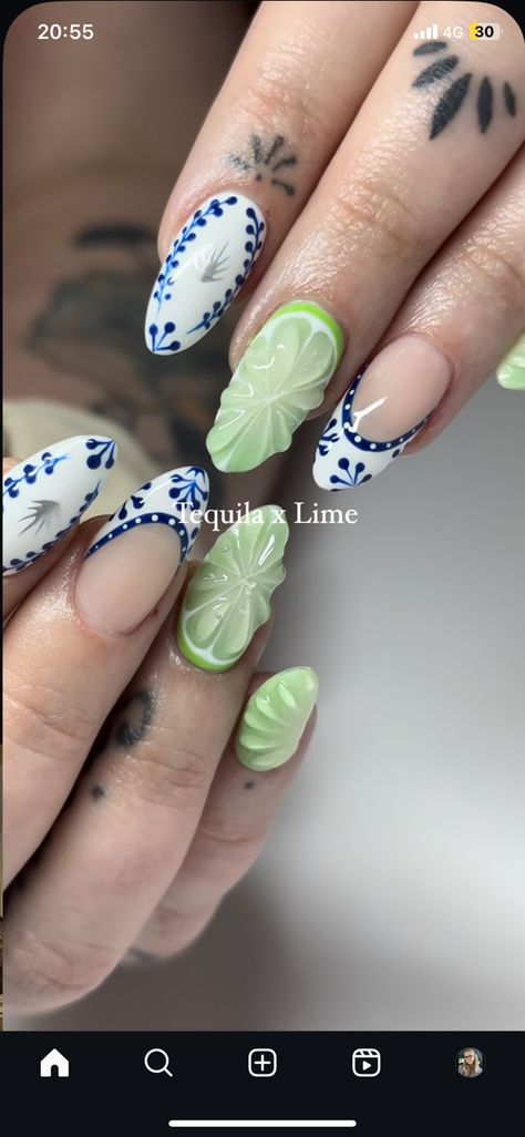 Tequila Bottle Nails, Tequila Nails Design, Tequila Nails, Mushroom Identification, Tequila Bottles, Magic Mushroom, 22nd Birthday, Nails Inspo, Nails Design