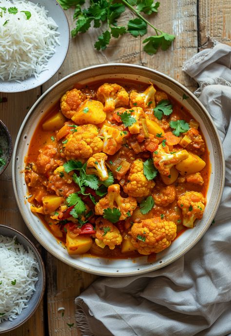 Learn How to Cook Aloo Gobi Recipe For Free | Recipes You'll Love, Made Easy! Cauliflower And Potato Curry, Aloo Gobi Recipe, Gobi Recipe, Cauliflower And Potato, Gobi Recipes, Appam Recipe, Aloo Recipe, Indian Cookbook, Aloo Recipes