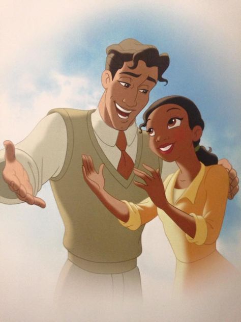 Tiana and Prince Naveen Movie Relationships, 2d Disney, Disney Tiana, Tiana Princess, Dr Facilier, Tiana And Naveen, Tiana Disney, Prince Naveen, Disney Romance