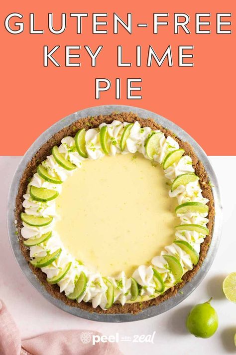 Gf Key Lime Pie, Gluten Free Key Lime, Gluten Free Dairy Free Key Lime Pie, Kermits Key Lime Pie Recipe, Sugar Free Key Lime Pie, Dairy Free Key Lime Pie, Gluten Free Key Lime Pie, Gluten Free Pies Recipes, Healthy Key Lime Pie