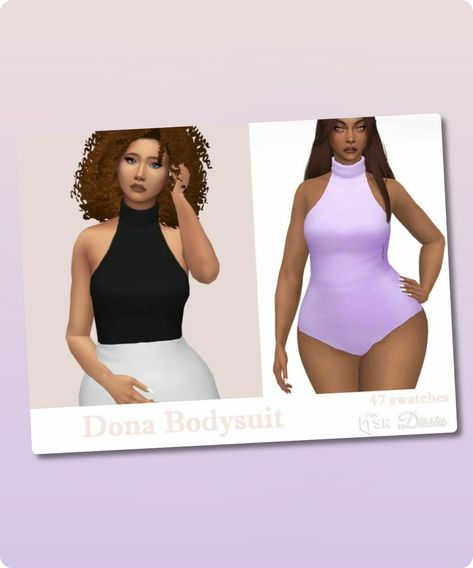 Sims 4 Clothing CC: Dona Bodysuit  TOP  By Dissia Sims 4 Cc Bodysuit Top, Sims 4 Cc Sleeveless Turtleneck, Bodysuit Sims 4, Sims 4 Cc Bodysuit, Sims 4 Bodysuit, Sims 4 Cc Download, Everyday Clothing, Turtleneck Bodysuit, Best Sims