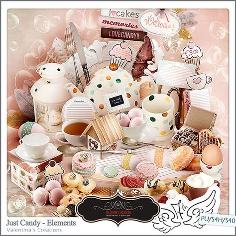 "Just Candy" — Yandex.Disk Free Digital Scrapbooking Kits, Digital Art Journal, Emotional Painting, Scrapbook Collection, Free Digital Scrapbooking, Digi Scrap, Digital Kit, Yandex Disk, Scrap Paper