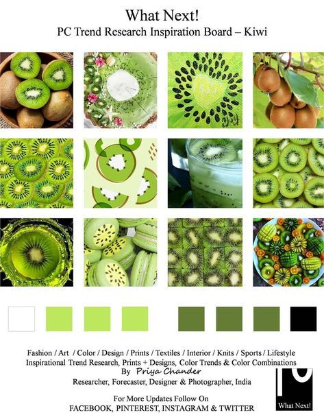 #Kiwi #kiwifruit #kiwigreen #kiwiprint #kiwiart #shadesofgreen #chinesegooseberry #edibleberry #woodyvines #actinidia #WhatNextPCTrendResearch #FashionForecastByPriyaChander #ColorTrendsByPriyaChander #ColorforecastbyPriyaChander #fashionforecastSS2024 #SS24 #Colorforecast2024 #fashiontrendsSS2024 #colortrends2024 #shadesofgreen #fashiontrends2024 #trendbook #fashionbusiness #InteriordesignTrends #knitwear #textiles #handlooms #fashion #facebook #Tendênciasdamoda #design #interiorart #instagram Soccer Sneakers, Trend 2024, Kiwi Fruit, Hotel Interiors, Hotel Decor, Color Inspo, Color Fashion, Interior Art, Makeup Trends