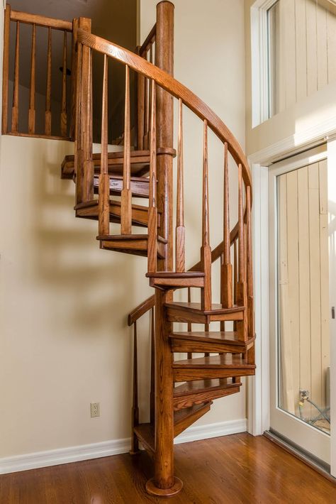 Prefab Stairs, Modular Staircase, Spiral Staircase Kits, Spiral Stairs Design, Staircase Kits, Stair Kits, Spiral Stair, Spiral Staircases, Diy Staircase