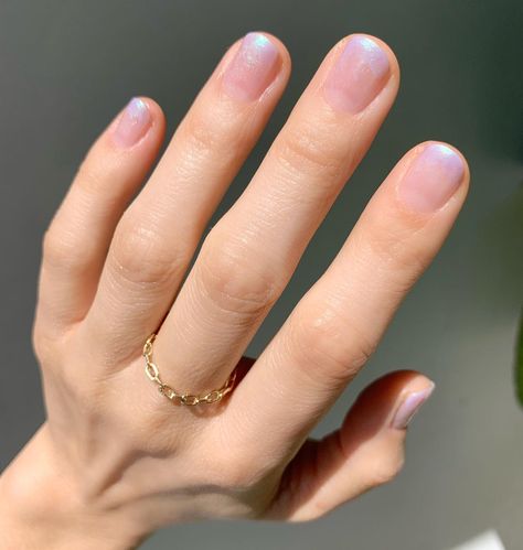 From seasonal shades to festive glitter, these are the best nail art designs to try for winter. Iridescent Nail Polish, Opal Nails, Art For Short Nails, Confetti Nails, Nagellack Trends, Minimalist Nail, Tie Dye Nails, Nail Goals, Minimalist Nail Art