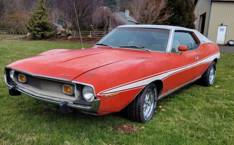 Downward Spiral, Amc Javelin, Car Up, Best Barns, Hood River, American Motors, Cars And Coffee, Pony Car, New Carpet