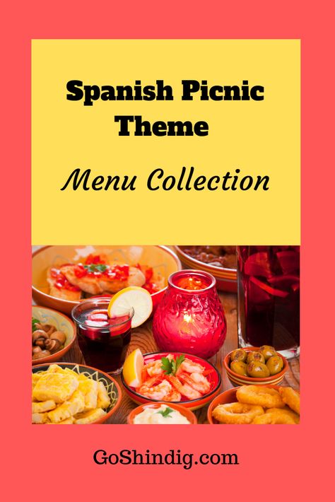 If you were to collate food items for a Spanish Tapas Picnic you are probably already on to a 'winner of a picnic' with your friends and family! This is one of our favorites to do in the Summer months, we hope you also enjoy it just as much. Spanish Picnic, Picnic Treats, Food Dips, Menu Recipe, Savoury Finger Food, Picnic Desserts, Picnic Menu, Picnic Items, Bacon Wrapped Shrimp