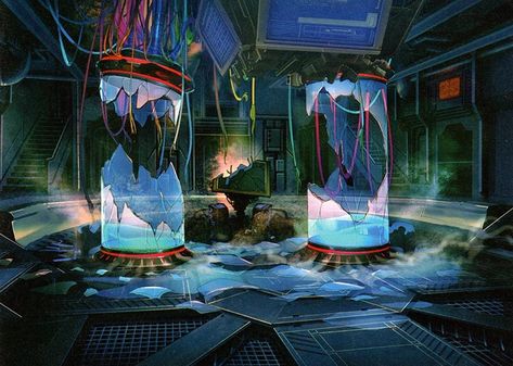 Cyberpunk Aesthetic, Game Concept, Futuristic Technology, Space Station, Environment Concept Art, Fantasy Landscape, Anime Background, Fantasy World, 그림 그리기