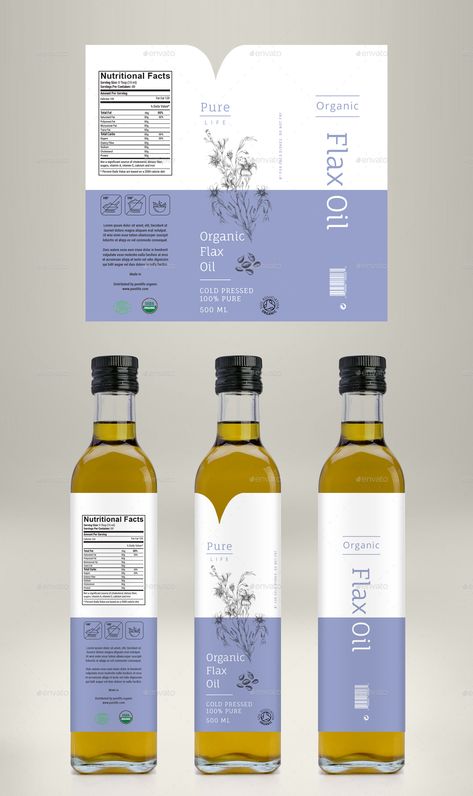 Olive Oil Label Design Ideas, Olive Label Design, Product Sticker Label Design, Oil Bottle Label Design, Olive Oil Label Design, Bottle Sticker Design, Oil Bottle Packaging, Body Oil Packaging, Olive Oil Packaging Design