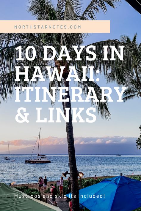 Maui Travel Guide, 10 Day Itinerary, Maui Itinerary, Hawaii Itinerary, Vacations In The Us, Maui Travel, Hawaii Vacation, Best Places To Visit, Hawaii Travel