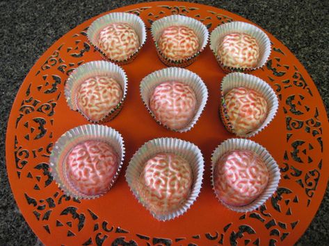 Brain Cake Pops, Halloween Brain Cake, Cake Pops Halloween, Cake Pops Chocolate, Brain Cake, Halloween Cake Pops, Cake Central, Cake Pop, Cake Pops