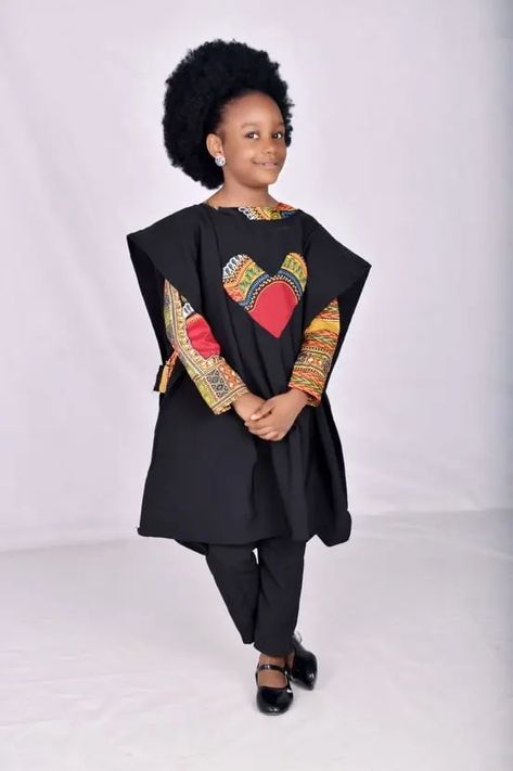 40 Adorable Native Styles for Kids You’ll Love on Your Child Dress Styles For Kids, Ankara Styles Dresses, Best Ankara Styles, African Dress Styles, Yakoema Fashion, African Kids Clothes, Ankara Styles For Kids, Styles For Kids