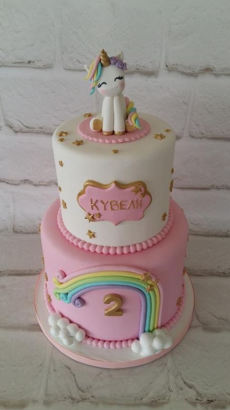 Cakes Unicorn, Rainbow Unicorn Cake, 6th Birthday Cakes, Birthday Party Snacks, Unicorn Birthday Cake, Order Cake, Unicorn Foods, Sweet Meat