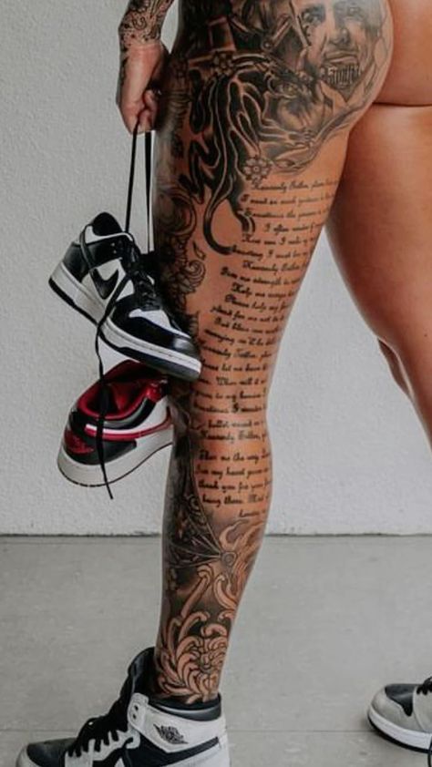 Red Ink Tattoo Ideas, Tattoo Bein Frau, Ink Tattoo Ideas, Workout Wallpaper, Embroidery Tattoos, Tattoo Nails, Beach Breakfast, Mangas Tattoo, Amazing 3d Tattoos